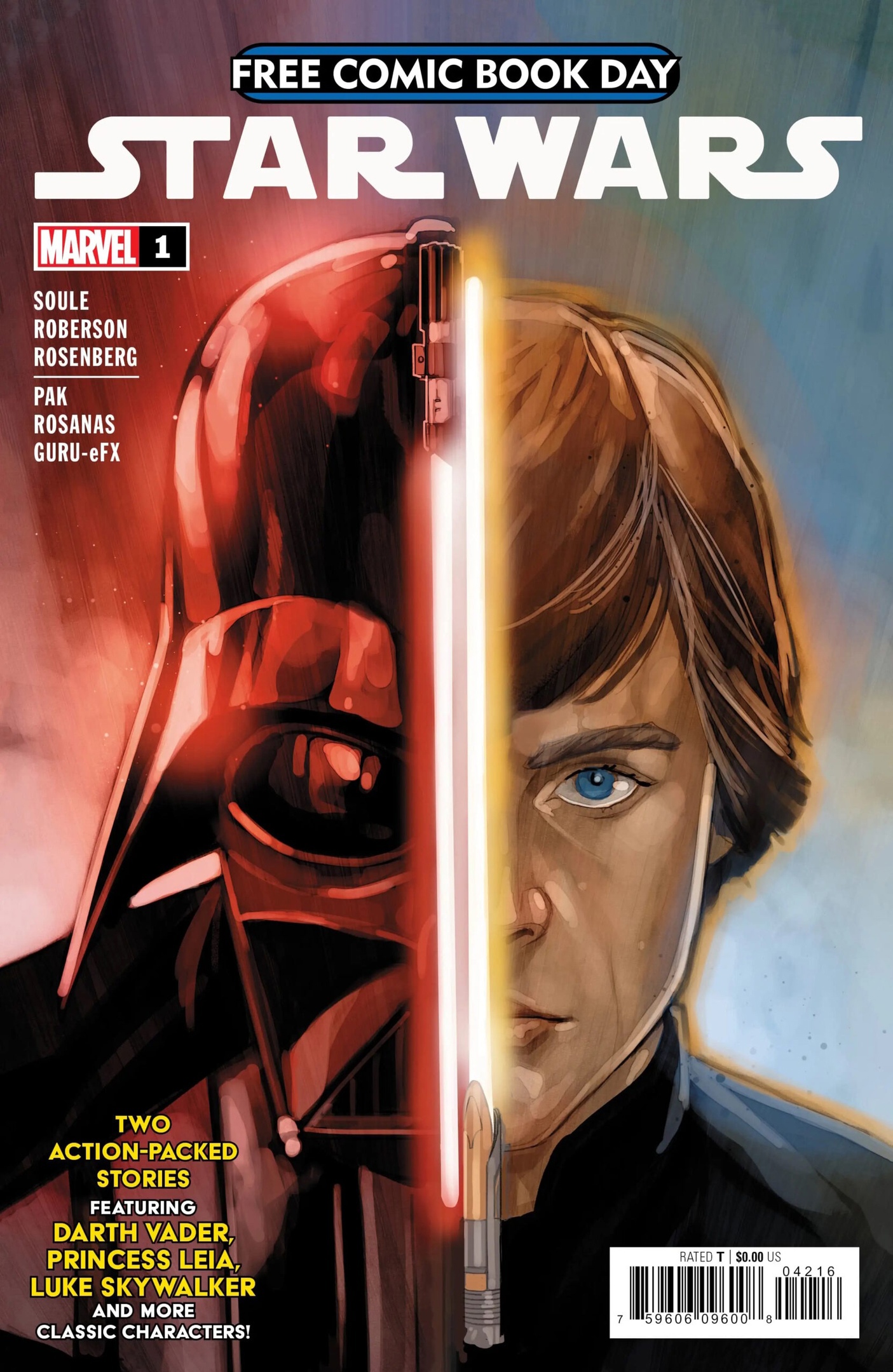 Обложка комикса «Звездные войны / Дарт Вейдер» (FCBD 2024)